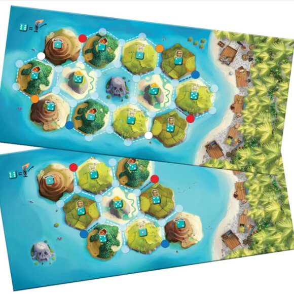 Cantan Junior Board Game -Adventure - Civilization Building Strategy Ages 6+ - Picture 3 of 7